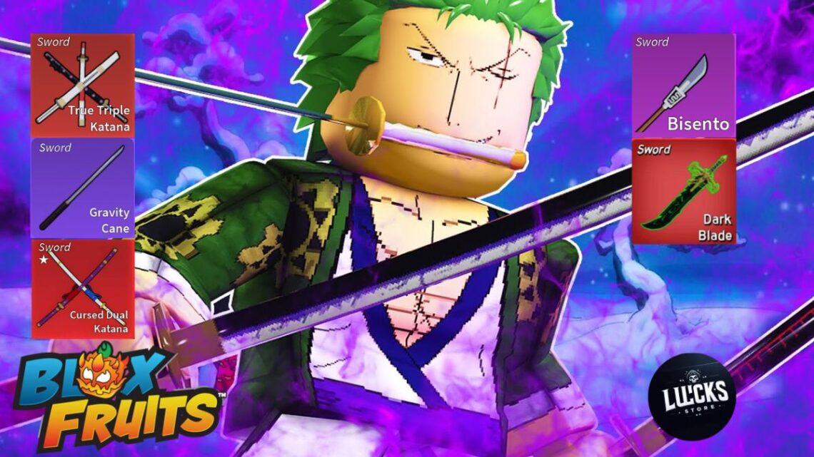 Como dominar o servidor usando as melhores espadas com a Luckz Store